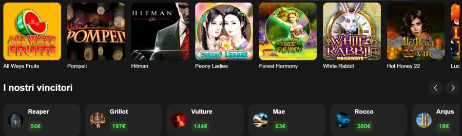 Vstart casino bonus