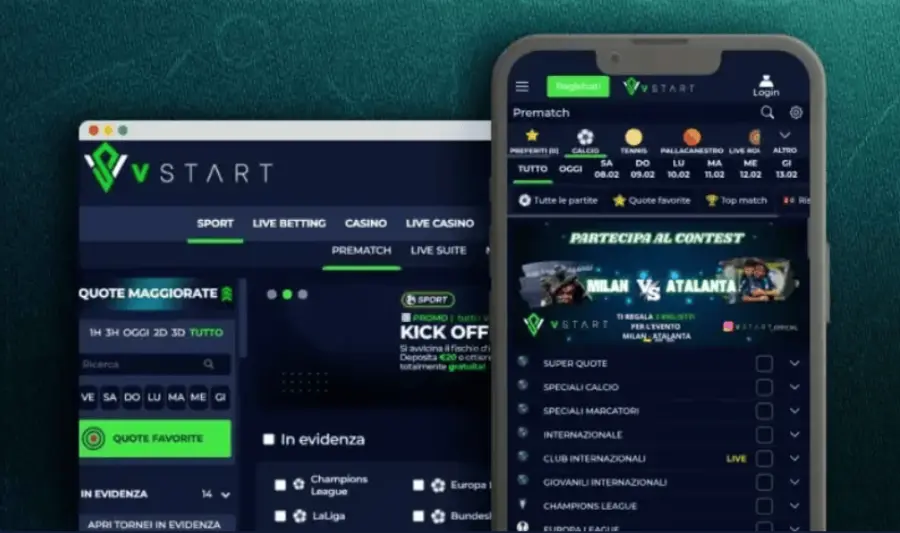 V start app